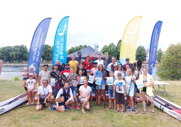 Liepājas SUP kauss uzkarsēja Liepājas kanālu!