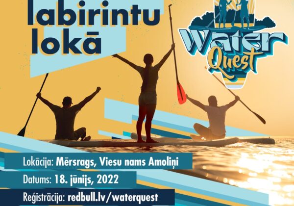 Sākusies pieteikšanās aizraujošām SUP sacensībām “Red Bull Water Quest”